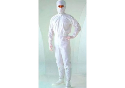 Anti-static Coverall,5mm Stripe,White